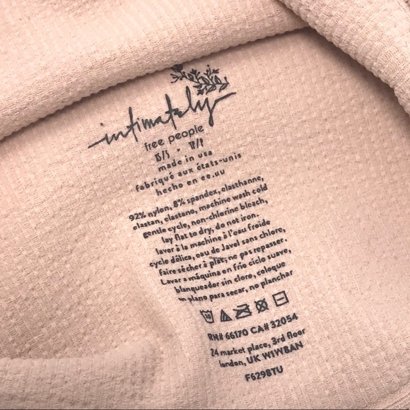 🆕FREE PEOPLE Not So Basic Bandeau Pink - Picture 5 of 5